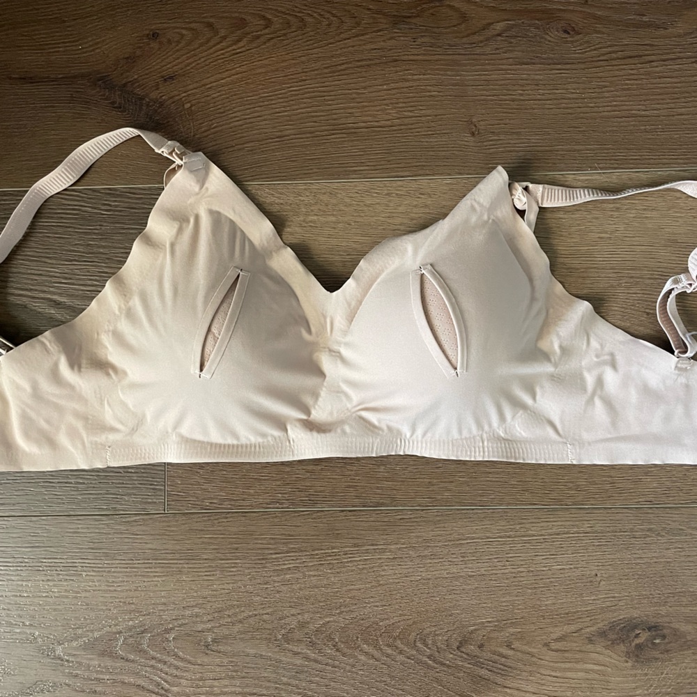 Nursing and pumping bra